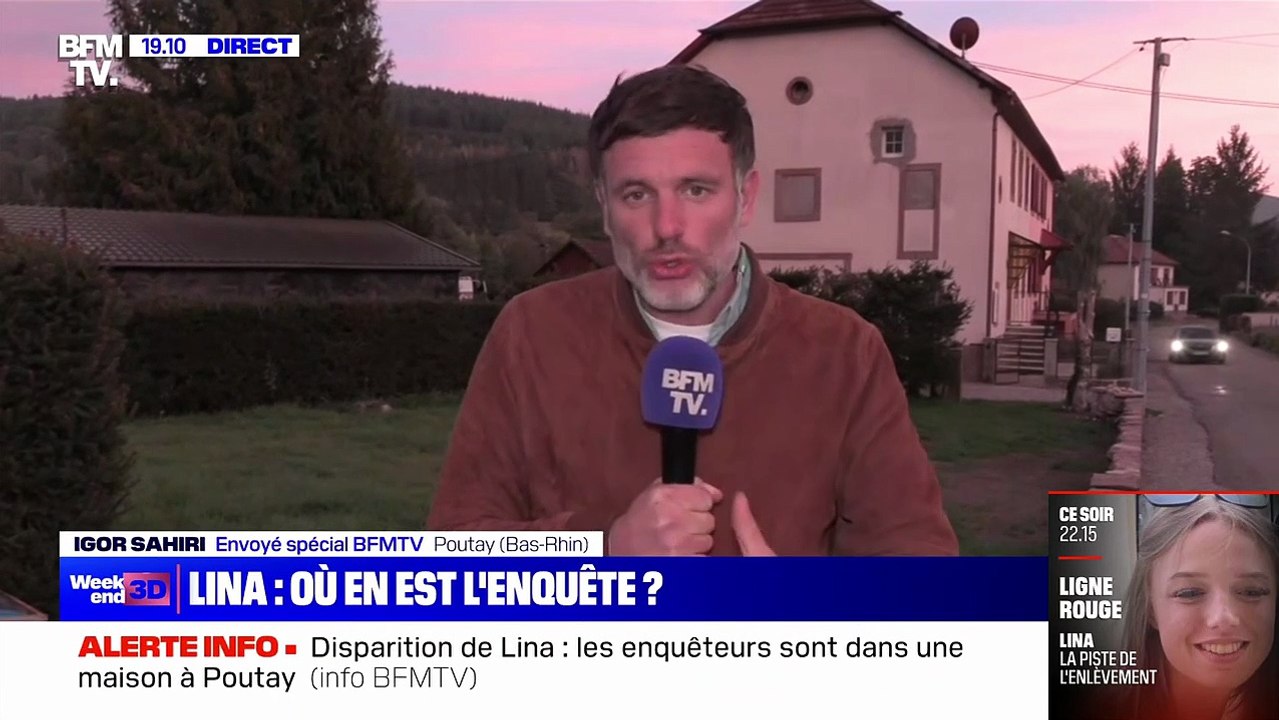 Lina a disparu depuis 15 jours à Plaine, dans le Bas-Rhin.Disparition de Lina, une maison à proximité de la gare fouillée par les enquêteurs.