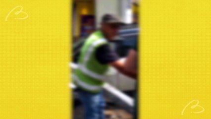 Motorista de SUV conversa com testemunha na Praça Tiradentes