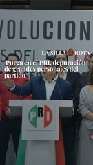 Purga en el PRI, depuración de grandes personajes del partido