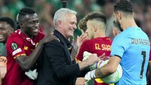 Fans say ‘you can’t hate Jose Mourinho’ as he drags shy young Roma star into interview