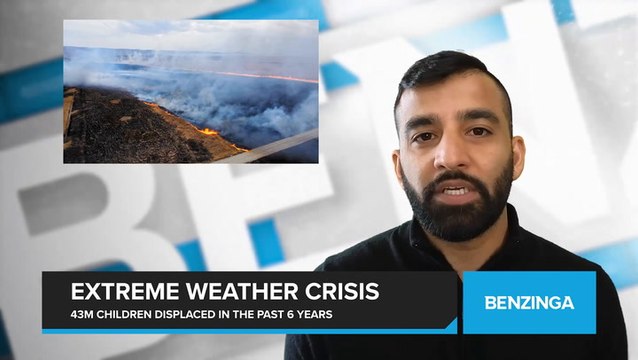 43M Children Displaced in Past 6 Years Due to Climate Change Induced Extreme Weather