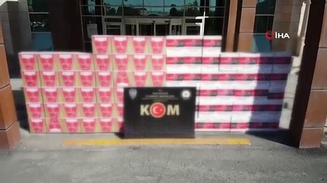 Opération illégale de macarons à Muş : des milliers de macarons saisis