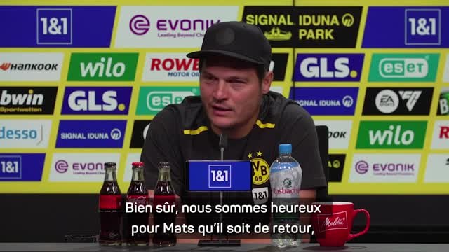 Allemagne - Terzic heureux pour Hummels