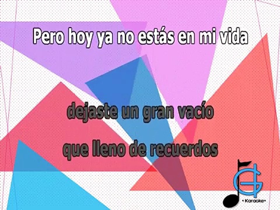 Adiós karaoke