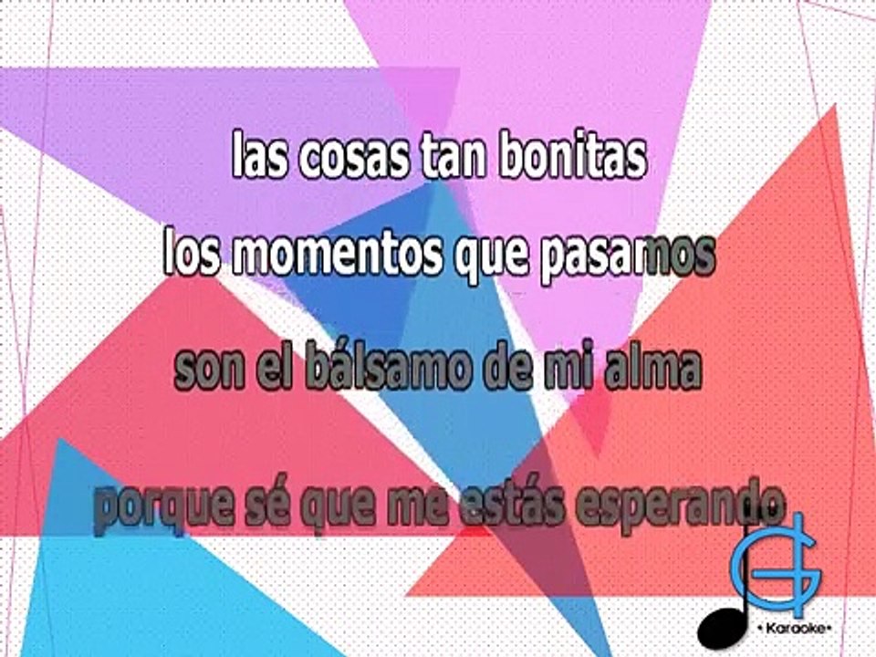 Hoy que no estas a mi lado karaoke