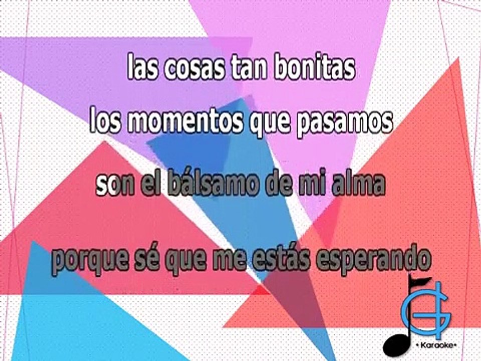 Hoy que no estas a mi lado karaoke con coros