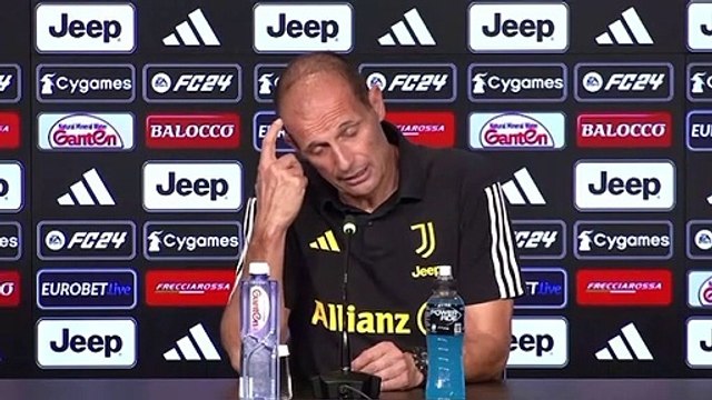 Allegri conferenza stampa pre Juventus Torino 07/10/23