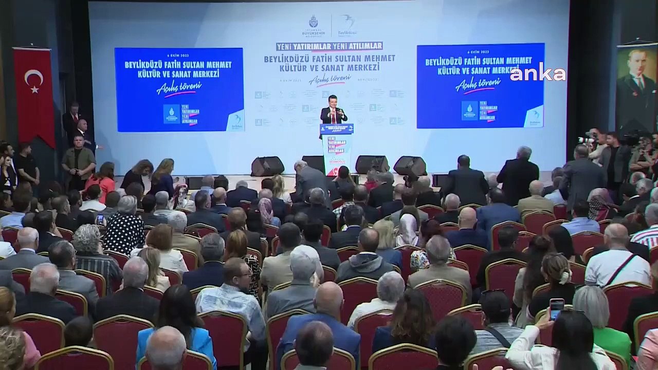 Le message de changement souligné par « Fatih Sultan Mehmet » d'Imamoğlu : « Fatih n'a pas fait ce que les perdants faisaient avant, il l'a changé.