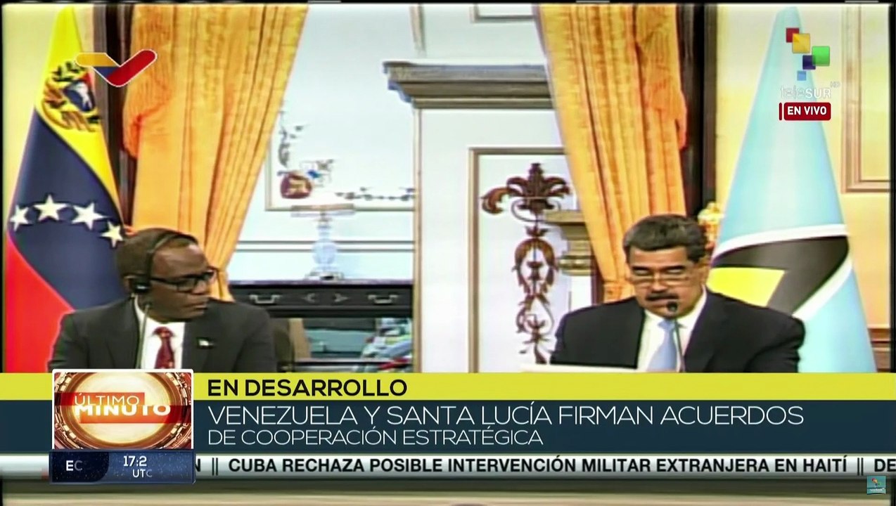 “En el mes de noviembre abriremos operaciones aéreas para conectar a Santa Lucía con Venezuela”