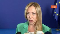 Migranti, Meloni: Trovare soluzione strutturale, non importa quanto tempo ci vorr?