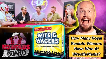 Wits & Wagers... BUT WRESTLING | No Holds Board