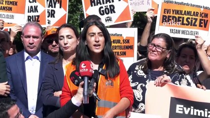 Halkevleri, Hataylı Depremzedelerle Ankara'da Taleplerini Açıkladı... Tülay Hatimoğlulları: "Antakya'da Demografik Yapı Değiştirilmek İsteniyor"