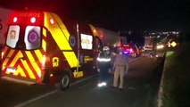 Policial Militar fica em estado grave ao cair de moto na BR-277 em Cascavel