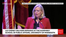 Liz Cheney Takes A Sledgehammer To Prospect Of Jim Jordan Serving As House Speaker After McCarthy's Ouster