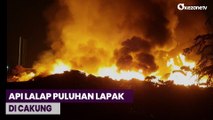 Kebakaran Hebat di Cakung, 26 Mobil Damkar dengan Ratusan Personel Kesulitan Padamkan Api