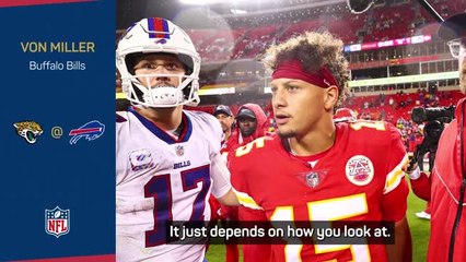 Video herunterladen: Von Miller picks who's the Messi and Ronaldo of the NFL