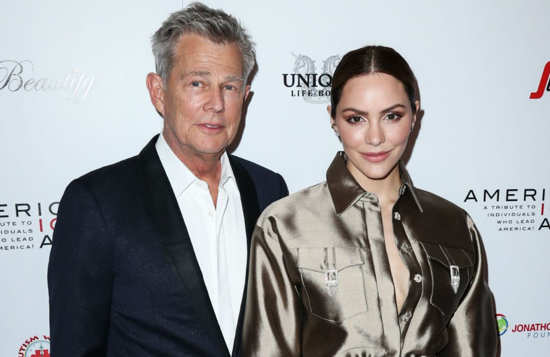 Katharine McPhee and David Foster "argued a little bit" over their new single