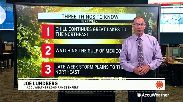 What meteorologists are keeping an eye on for the 2nd week of October