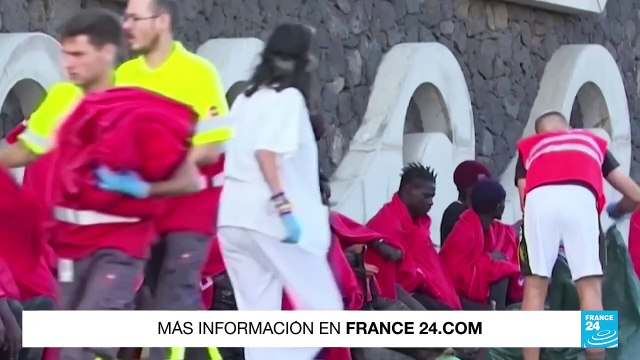 Tres embarcaciones con 262 migrantes fueron rescatados en las islas Canarias