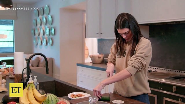 Kim Kardashian Seemingly TROLLS Kendall Jenner Cucumber Cutting on AHS_ Delicate