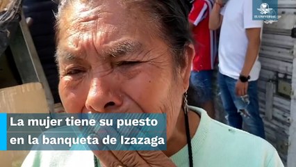 “Diosito me ayudó”, dice mujer al ver accidente vial sobre su lugar de trabajo al que llegó tarde p