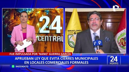 Carlos Canales sobre ley que impide el cierre arbitrario de negocios: "Promueve la impunidad"