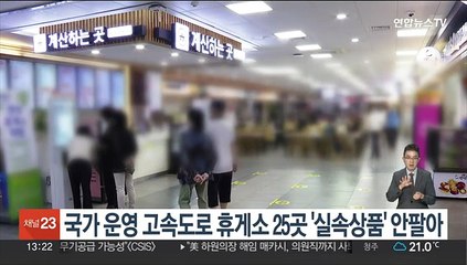 Video herunterladen: 국가 운영 고속도로 휴게소 25곳 '실속상품' 안팔아