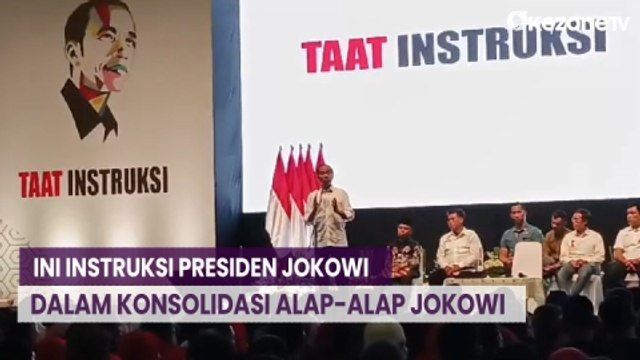 Presiden Jokowi Hadiri Konsolidasi Jaringan Relawan Alap-Alap Jokowi di Sentul, Ini Instruksinya