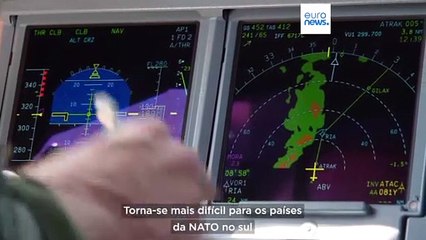 Pilotos da NATO treinam para intercetar aviões russos