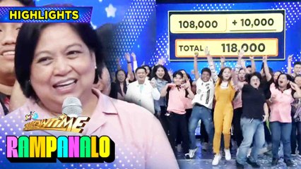 RamPanalo contestant Gigi wins P118,000 | It's Showtime