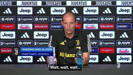 Download Video: Allegri clashes with journalist over Juventus injuries