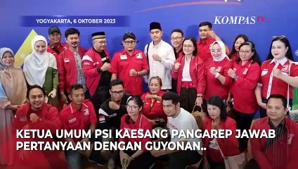 Guyon Kaesang Ditanya Arah Dukungan PSI di Pilpres 2024