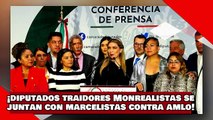 ¡VEAN! ¡diputados traidores ‘monrealistas’ se unen a ‘marcelistas’ contra AMLO y su presupuesto!