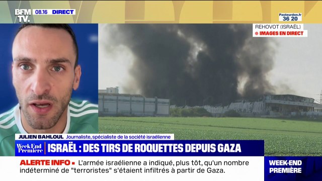 Tirs de roquettes sur Israël: Tout le monde a été pris par surprise selon Julien Bahloul, journaliste et spécialiste de la société israélienne
