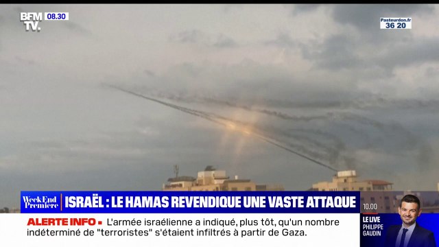 Israël: la branche armée du Hamas annonce avoir déclenché l'opération déluge d'Al-Aqsa contre le territoire israélien