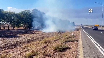 Gazze'den atılan roketlerden bazıları Sderot kentine isabet etti