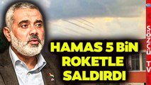 Hamas'tan İsrail'e Operasyon! İsrail Ordusu Savaş Alarmı Verdi