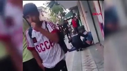 İstanbul'da cep telefonlu tacizciye meydan dayağı