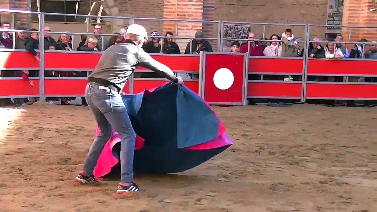 04.11.18 St Sever Jacobins Aubergne Espagnole JL Deyris 2e Sortie La Campo Charro de Dax et  Le Cercle Taurin