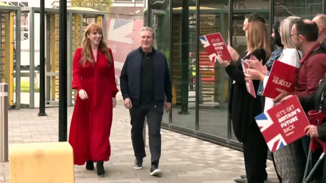 Starmer arrives in Liverpool ahead of Labour Conference