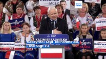 Eiertanz in Polen um eine Wahlkampfveranstaltung: Kaczyński sagt ab, Tusk sagt zu