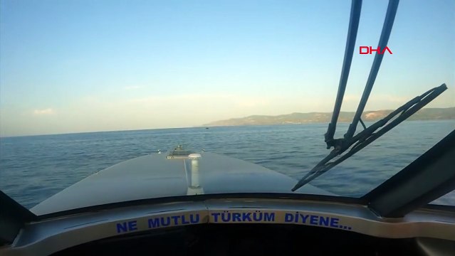 Yunan unsurlarınca geri itilen kaçak göçmenler kurtarıldı