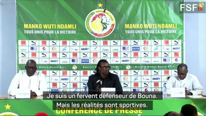 Cissé sur l'absence de Bouna Sarr : "Une réalité sportive"