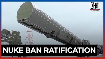 Russian lawmakers mull undoing global nuclear test ban ratification