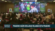 Di Acara Relawan, Prabowo Paparkan Visi dan Misinya Hadapi Pilpres 2024 Nanti