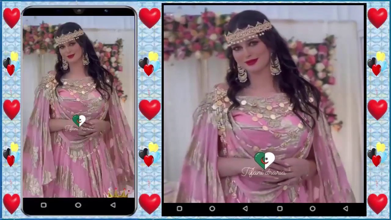 Algerian dress ❤  لباس أمازيغي قديم صنع فخامة المرأة الجزائرية