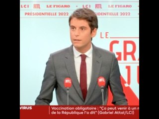 « On n'est pas fétichiste du pass sanitaire » : Gabriel Attal remet les choses au...