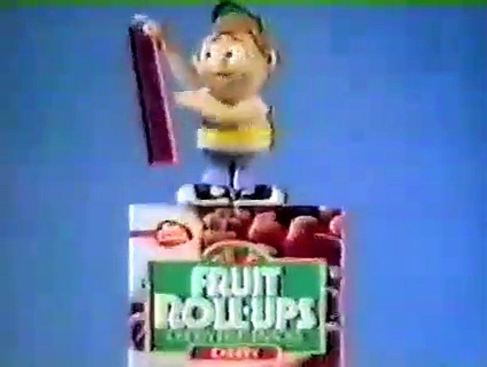 Fruit RollUps Fruit Swirl Bars Advert (1987) Vídeo Dailymotion