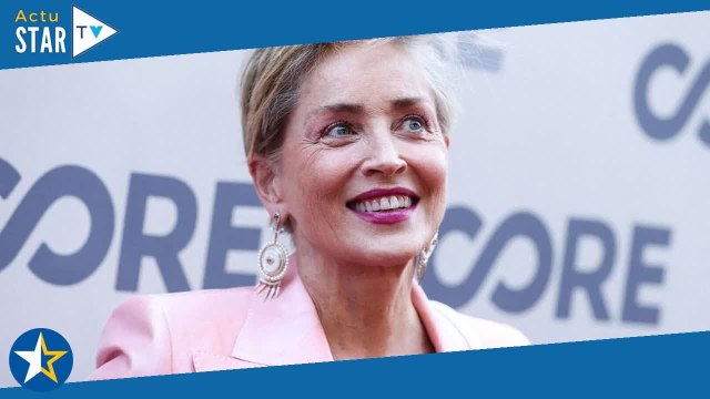 Sharon Stone rayonnante en tenue chic et décontractée au gala caritatif de Sean Penn