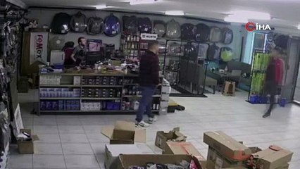 Baba-oğul geldikleri iş yerinde dehşet saçtı